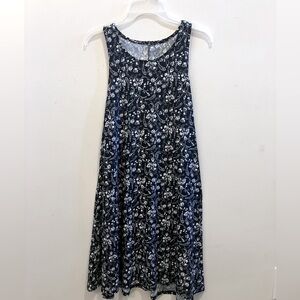 Women’s black and white bandanna style, dress